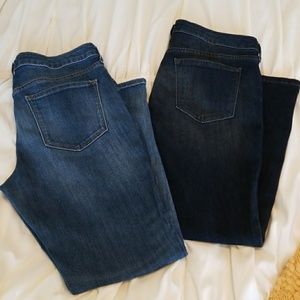 Lot of 2 skinny jeans
